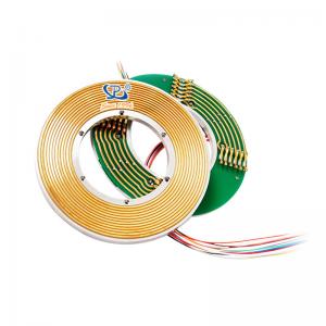 Wholesale 12 Circuits Flat Slip Ring with 60mm Hole Dia Transmitting 3A Current and Signal from china suppliers