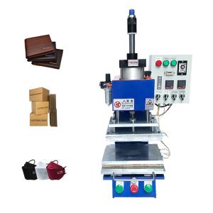 Wholesale Pneumatic Gold Foil Embossing Machine , Hot Foil Stamping Equipment for Business Card from china suppliers