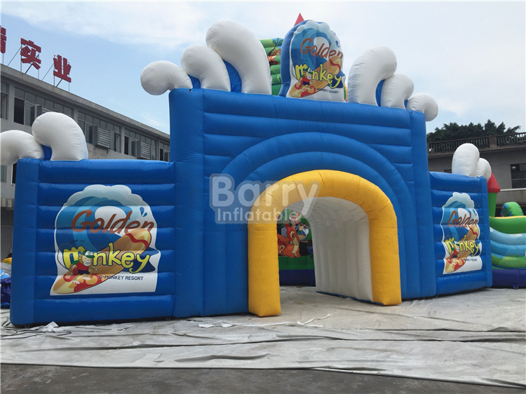 Custom Arch Entryway / Inflatable Arch Support For Amusement Park