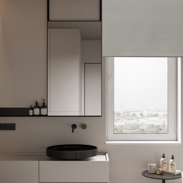 Plain Blackout Fire Retardant Roller Blind Fabrics For Window Treatment