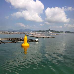 Wholesale 800kg Buoyancy Yellow/Red/Green PE Navigation Buoy With 1550mm Focal Plane Height from china suppliers