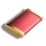 Pink Antirust 90*135mm Stainless Steel Ashtray Metal Ashtray With Lid