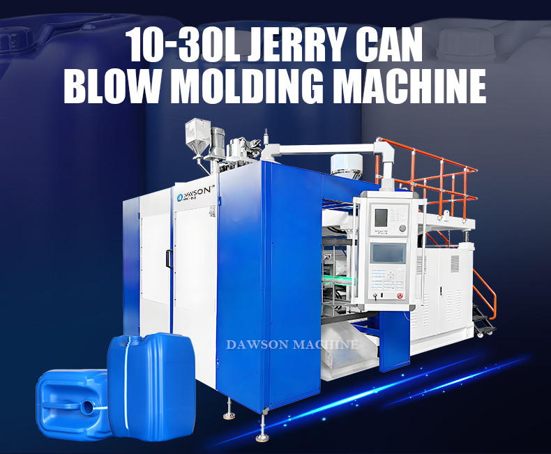 Single Station 20L 23L 25L HDPE Jerry Can Extrusion Blow Molding Machine