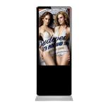 High Resolution Kiosk Signage Display Stands In Airport Bus Station Public Areas