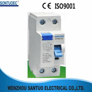 Wholesale 2P 4P 6KA 100 Amp RCCB Circuit Breaker Isolation Switching IEC61008 from china suppliers