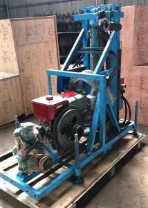 Wholesale portable water well drilling rig machine compressor for water well drilling hydraulic bore well drilling machine price from china suppliers