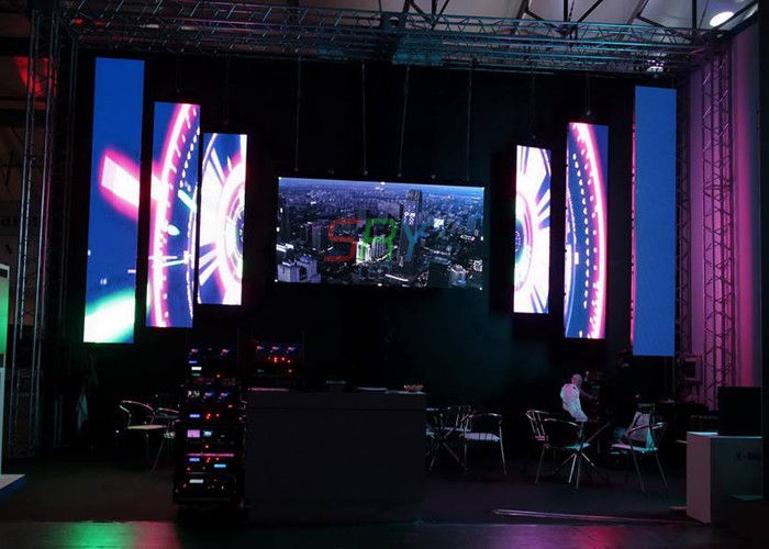 16.7M Color Grade Stage Background LED Screen Pixel Pitch Easy Install And Uninstall