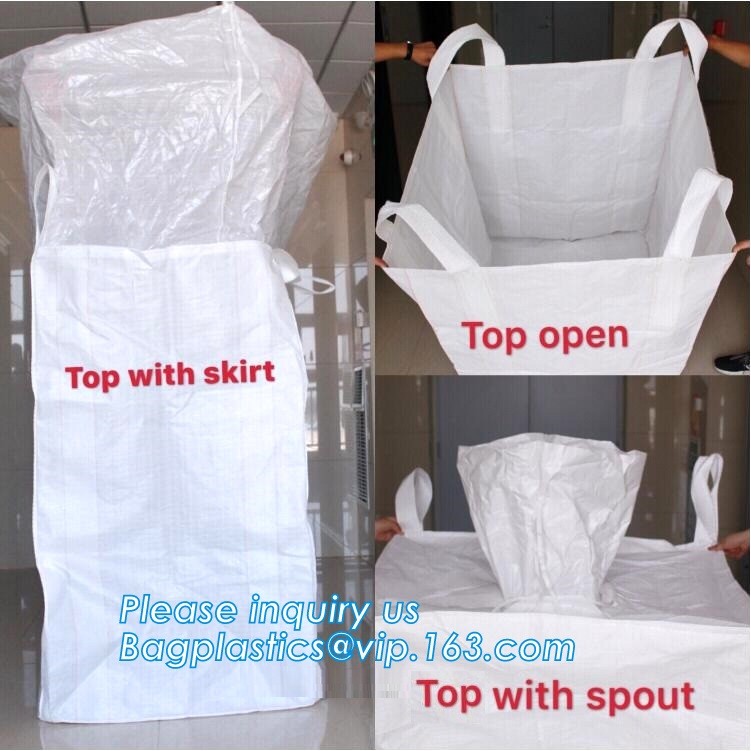 superior quality polypropylene jumbo bag,polyethylene sandbags scrap woven pp bulk bag, pp big jumbo bag for sand, pack