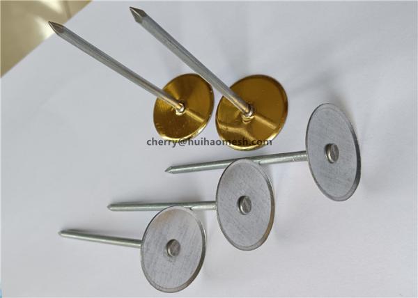10 Gauge HVAC Ducting Insulation Weld Pins For Duct Wrap Or Duct Liner Fastening