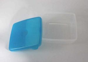 Wholesale Square Waterproof Plastic Sandwich Box , Non Toxic Lunch Boxes For Work from china suppliers