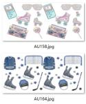Long Lasting 16oz Glass Can UV DTF Cup Wraps Transfers UV Varnish