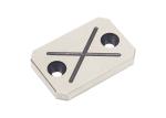 52HRC Injection Molding Automotive Parts X Shaped Wear Plates