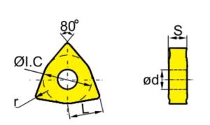 Wholesale CVD Tungsten Carbide Turning Inserts OEM WNMG Carbide Inserts from china suppliers