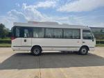 Tire Model 295/80R22.5 Used Coaster 30 Seater RHD Diesel Coaster Bus Toyo Ta