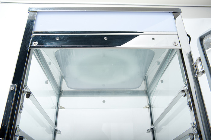 Commercial Digital Food Steamer Showcase, Electric Bun Steamer for Convenience Store