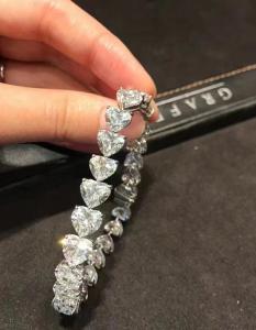 Wholesale Heart Shape Eternal Diamond Bracelet Lab Grown Diamond Bracelet Fine Diamond Jewelry from china suppliers