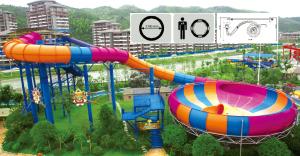 Wholesale spray water park family water space bowl slide for aqua theme park from china suppliers