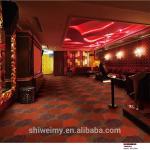 Chinese red rose romantic design wall to wall nylon room carpet