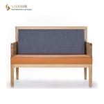 Environmental Protection Restaurant Booth Sofa Leather Booth Seating 85cm height