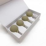 4pcs Anti Cellulite PVC Glass Suction Bulb Cupping Vacuum Cup Set Good Skin Care