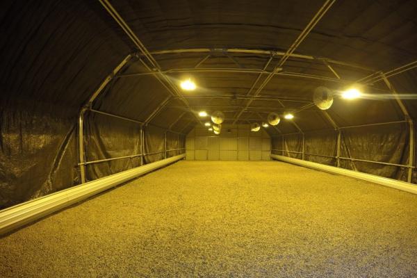 Wind Resistance Light Deprivation Greenhouse Easy installation Square Pipe Size