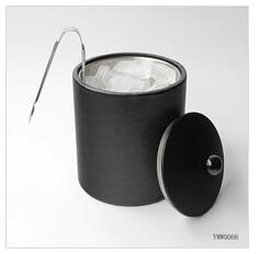 Wholesale Stainless Steel Ice Bucket with Leather Cover from china suppliers