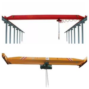 Wholesale Electric Hoist Single Beam Bridge Overhead Crane 3T 10T Wireless Remote Control from china suppliers