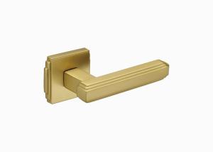 Wholesale Wear Resistant Brass Door Handles 137mm 72mm Modern French Door Handles from china suppliers