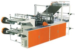 Wholesale Heat Sealing Cold Cutting Two Layers Bag Making Equipment High Speed from china suppliers
