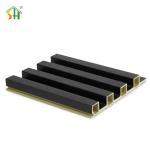 Wooden Grain Wpc Wall Panel UV radiation Wood Plastic Composite Flute