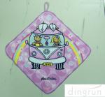 Cartoon Customized Luxury Hand Towels Bathroom Easy Clean Dry Fast Azo Free