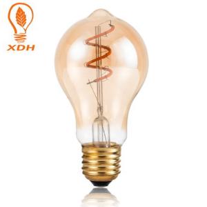 Wholesale A60 Spiral LED Filament Bulb Edison LED Vintage 4W 6W E27 230V from china suppliers