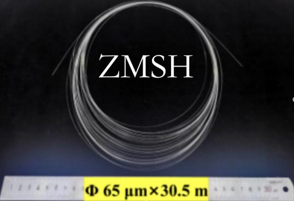 Transparent Al2O3 Sapphire Crystal Sapphire Fiber Diameter 25um 65um 100um Loss