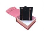 Jewelry Flip Top Gift Box Custom Paper Magnetic Cardboard Earring Packaging