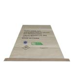 Kraft Moisture Proof Sewn Open Mouth Multiwall Paper Bags For Food