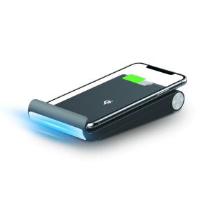 Wholesale 9218 Qi Wireless Phone Charger Stand Fast Charge , 10W 7.5W Foldable Wireless Charger 2 Coils from china suppliers