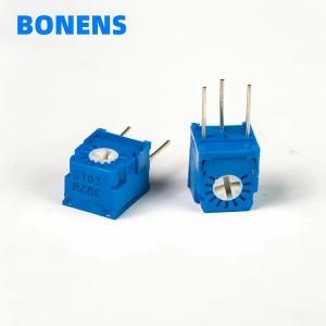 Wholesale 3323 Series Single Turn Metal Glass Glaze Trimmer potentiometer 3323s from china suppliers