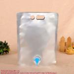 BIB bag in box wine dispenser Liquid Bag in box Tap Wine Packaging Stand Up