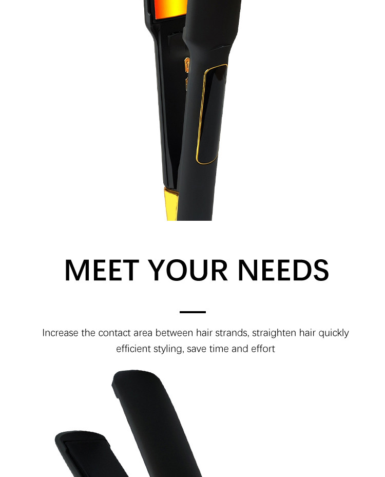Manual Adjustment Ceramic Hair Straightening Iron Intelligent Type Other Intelligence