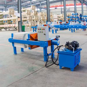 China Small Edible Oil Manual Filter Press Machine For Liquid Carbon Steel Food Industry on sale