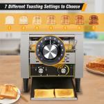 Industrial Stainless Steel Electric Conveyor Toaster for Bread/Bun/Burger