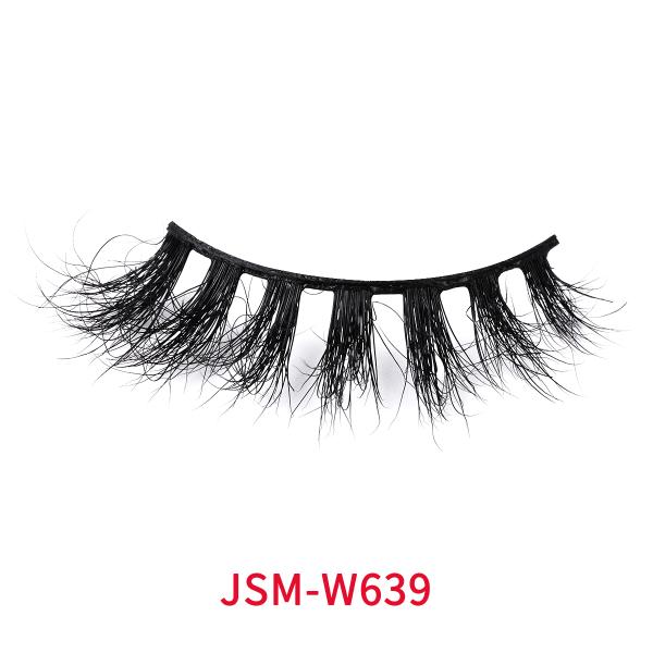 Natural Black 15mm 3d Faux Mink Lashes Soft Handmade