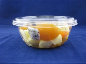 Wholesale PET Eco-Friendly Fruits Packing Plastic Box 24oz Salad Bowl With Lid from china suppliers