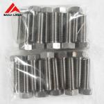 Hexagon Titanium Bolts Nuts DIN933 DIN934 Titanium Hex Bolts