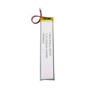 Wholesale Light Ultra Narrow 1C Custom LiPo Battery 3.7V 1250mAh 602197 from china suppliers