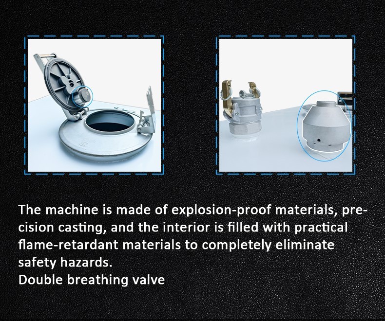 Explosion Proof Skid Mounted Refueling Device Mobile Fuel Station Customization