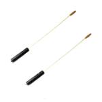 Black / White Spiral Cleaning Brushes For Cup Polishing / Bottle Washing