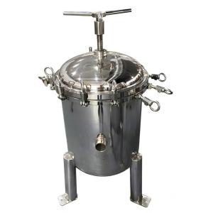 Wholesale SS 304 / 316 Stainless Steel Bag Filter Housing For Water Filtration from china suppliers