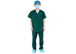 Hospital Medical Scrub Suits V Neck Short Sleeve Nursing Uniform