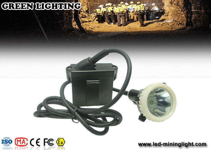 1.11W anti explossion Coal Mining Lights , IP68 miners cap lamp 1200 Battery cycles